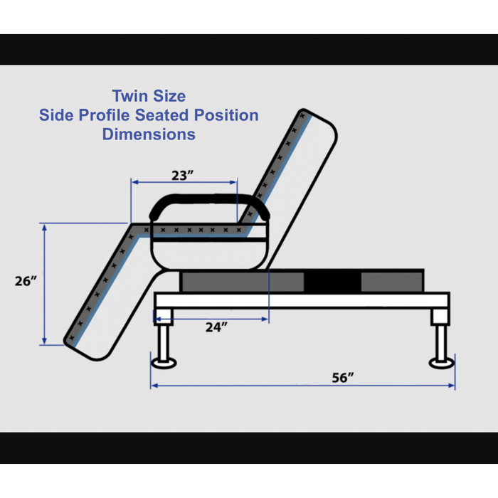 UPbed Standard Sleep To Stand Adjustable Bed by Journey Health Adjustable Beds Journey   