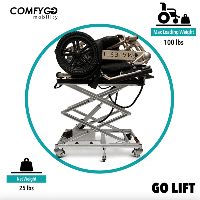 ComfyGO GO-Lift Portable Scooter or Power Wheelchair Lift Scooter Lift ComfyGo   