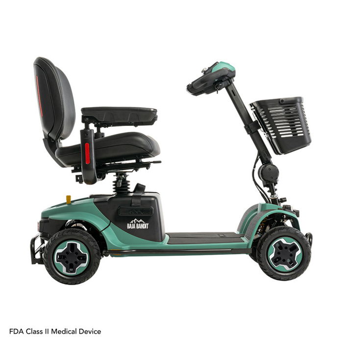 Pride Baja Bandit 4-Wheel Mobility Scooter Mobility Scooters Pride Mobility   