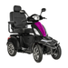 Pride Baja Raptor 2 4-Wheel Outdoor Mobility Scooter Mobility Scooters Pride Mobility Black with Pink Topaz Panel  