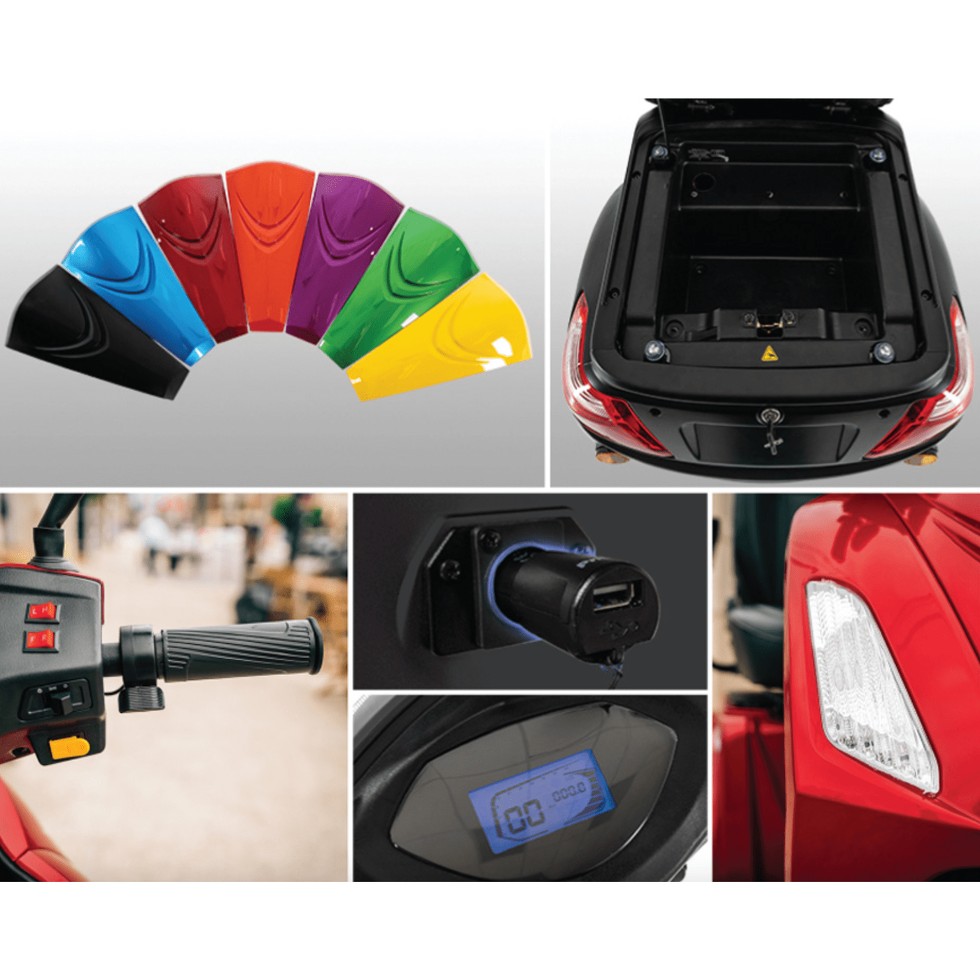 Pride Baja Raptor 2 Three-Wheel Scooter - Free Shipping — RestoreMobility