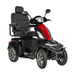 Pride Baja Raptor 2 4-Wheel Outdoor Mobility Scooter Mobility Scooters Pride Mobility Black with Candy Apple Red Panel  