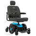 Pride Jazzy EVO 614 HD Power Wheelchair Power Chair Pride Mobility Iceberg Blue (Matte)  