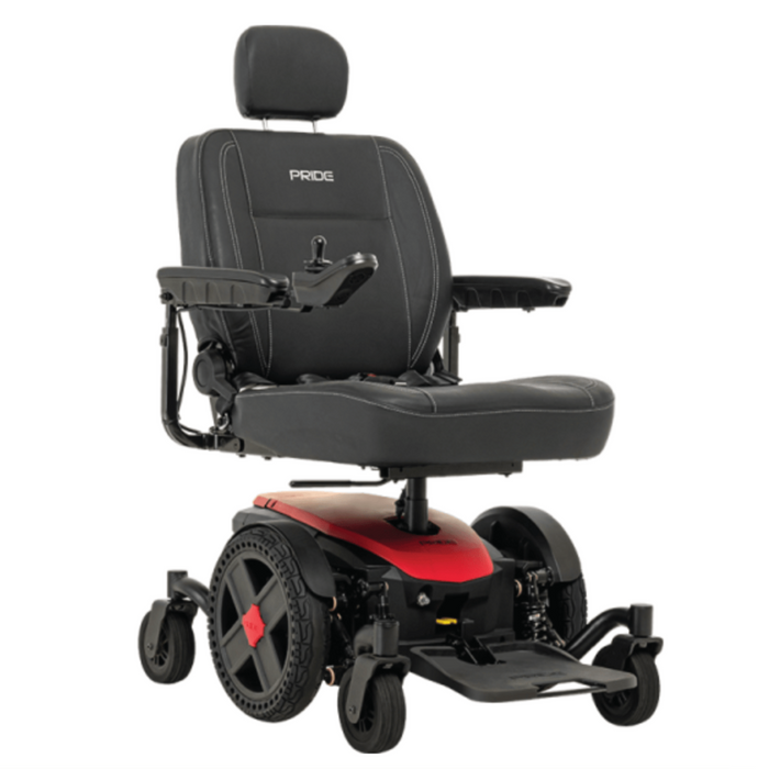 Pride Jazzy EVO 614 HD Power Wheelchair Power Chair Pride Mobility Red (Matte)  