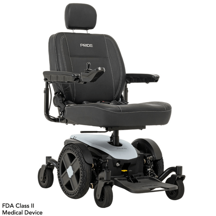 Pride Jazzy EVO 614 Power Wheelchair Power Chair Pride Mobility White (Matte)  