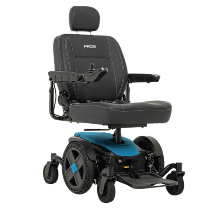 Pride Jazzy EVO 614 HD Power Wheelchair Power Chair Pride Mobility Robin's Egg Blue (Matte)  