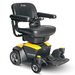 Pride Go Chair Travel Power Wheelchair Power Chair Pride Mobility Citrine Yellow 18" W x 17" D x 13" H ($0) 