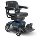 Pride Go Chair Travel Power Wheelchair Power Chair Pride Mobility Sapphire Blue 18" W x 17" D x 13" H ($0) 