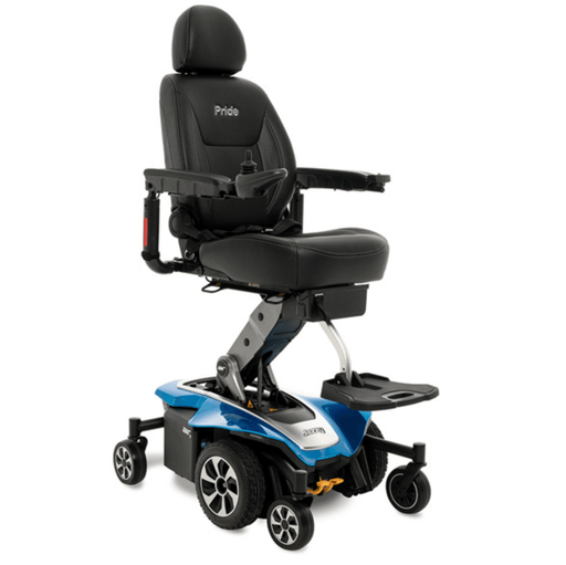 Pride Jazzy Air 2 Elevating Power Wheelchair Power Chair Pride Mobility Sapphire Blue  