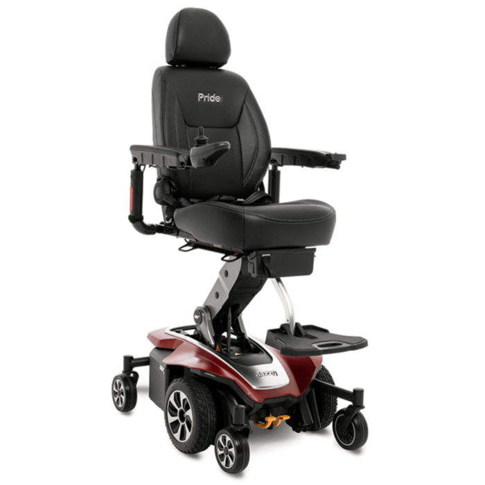 Pride Jazzy Air 2 Elevating Power Wheelchair Power Chair Pride Mobility Garnet Red (Matte)  
