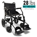 ComfyGo X-Lite Foldable Electric Wheelchair Wheelchairs ComfyGo   