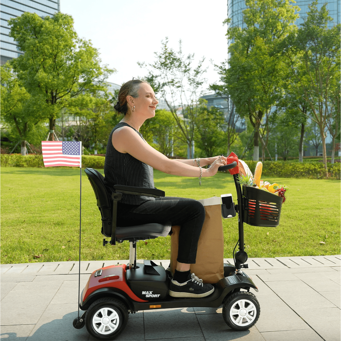 Metro Max Sport 4-Wheel Mobility Scooter — RestoreMobility