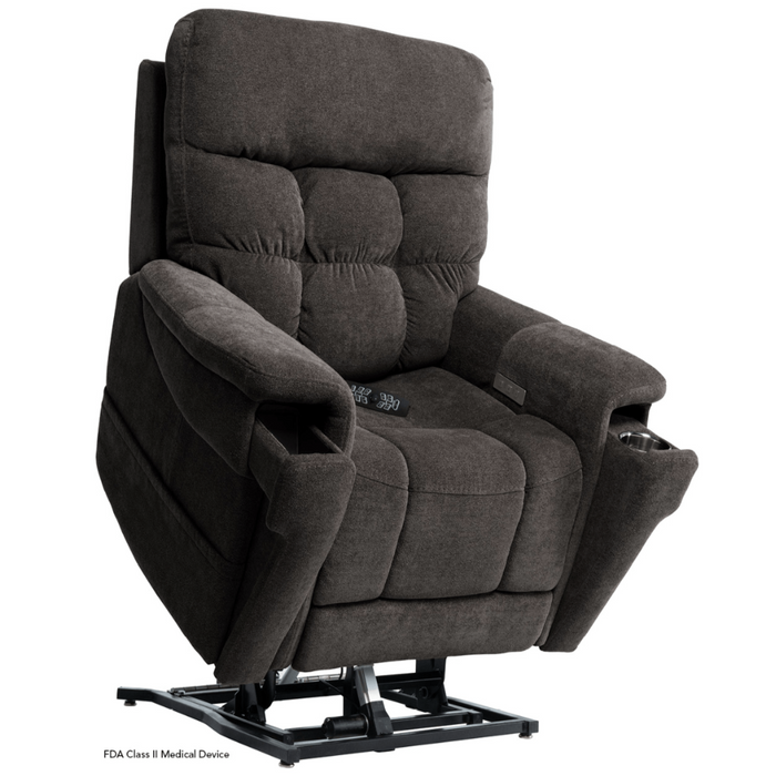 Pride Vivalift! Ultra Lift Chair Recliner PLR-4955 Arm Chairs, Recliners & Sleeper Chairs Pride Mobility Small (5'4" and below) Trento Charcoal (Cloth Fabric) 