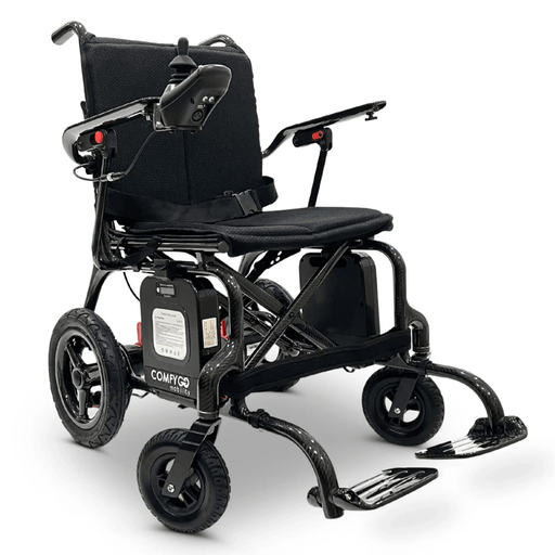 ComfyGo Phoenix 26 lbs Carbon Fiber Lightweight Power Wheelchair ComfyGo Phoenix 26 lbs Carbon Fiber Lightweight Power Wheelchair
