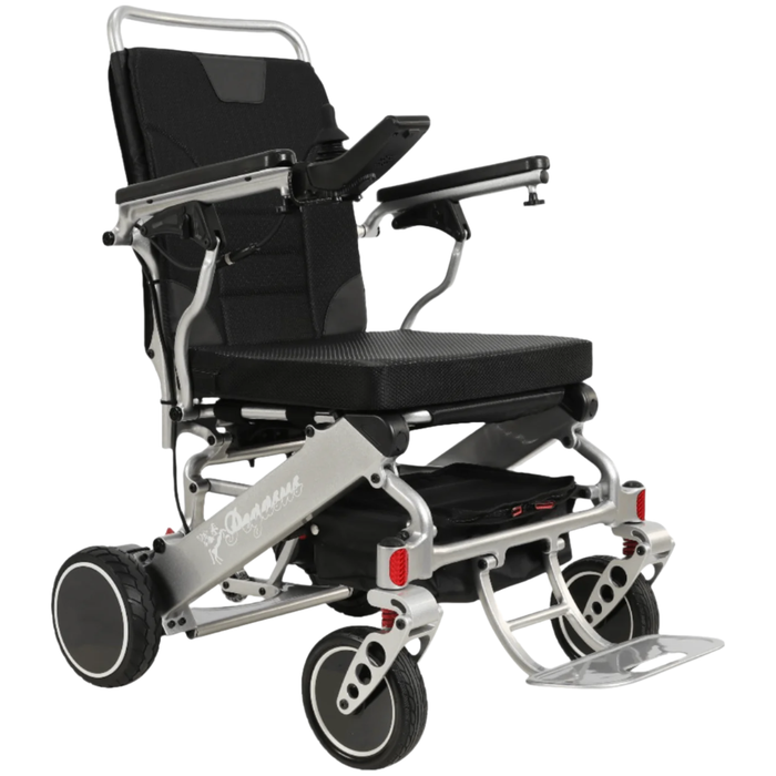 Pegasus Carbon Fiber Lightweight Power Wheelchair Wheelchairs Discover My Mobility Silver
