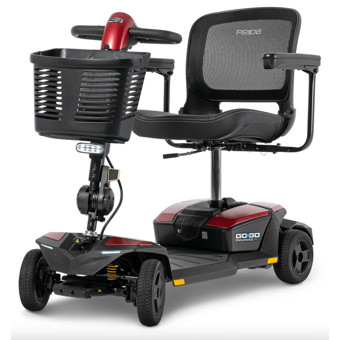 Pride Go Go Endurance AL+ 4-Wheel Mobility Scooter Mobility Scooters Pride Mobility