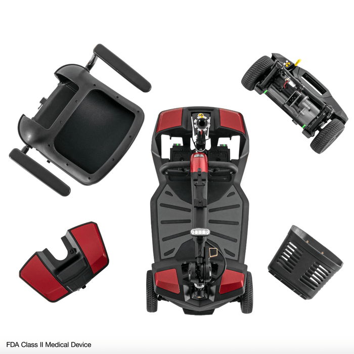 Pride Go Go Endurance AL+ 4-Wheel Mobility Scooter Mobility Scooters Pride Mobility