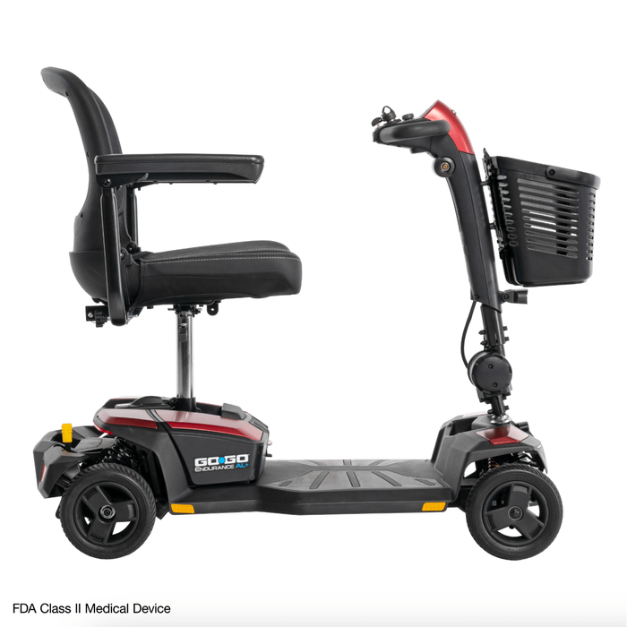 Pride Go Go Endurance AL+ 4-Wheel Mobility Scooter Mobility Scooters Pride Mobility