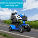 Shoprider Excursion Heavy Duty 4-Wheel Mobility Scooter 889XL Mobility Scooters Shoprider