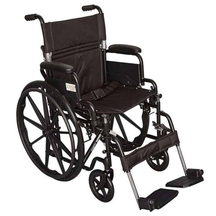Circle Specialty Ziggo Lightweight Kids Wheelchair Wheelchairs Circle Specialty 18" (only comes in black)