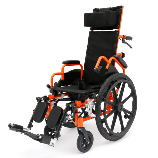 Circle Specialty Ziggo Pro Reclining Pediatric Wheelchair Wheelchairs Circle Specialty 12" (only comes in orange)