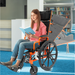 Circle Specialty Ziggo Pro Reclining Pediatric Wheelchair Wheelchairs Circle Specialty