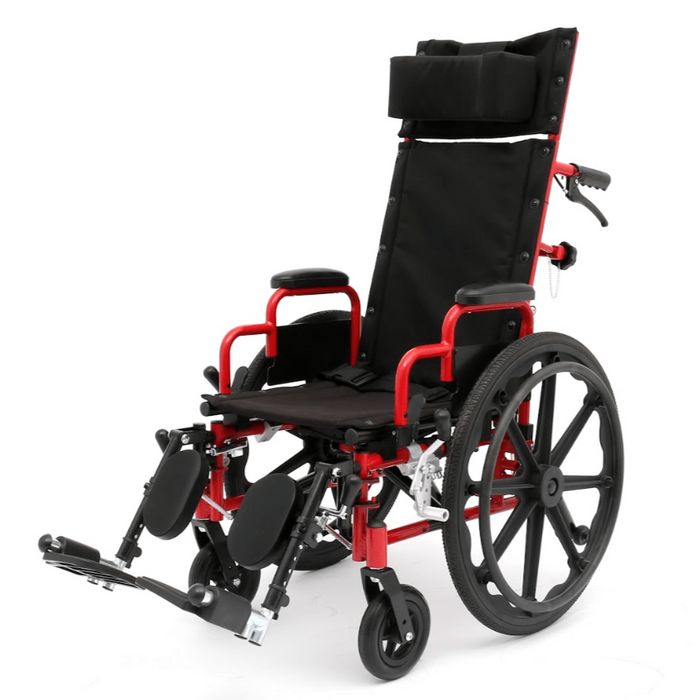 Circle Specialty Ziggo Pro Reclining Pediatric Wheelchair Wheelchairs Circle Specialty 14" (only comes in red)