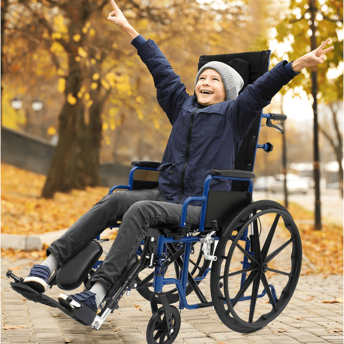 Circle Specialty Ziggo Pro Reclining Pediatric Wheelchair Wheelchairs Circle Specialty