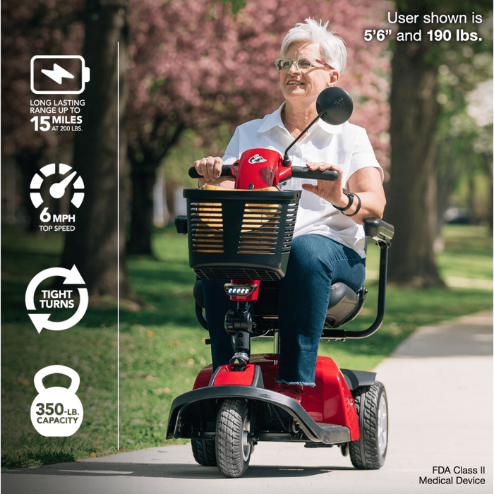 Rascal Conquest 3-Wheel Mobility Scooter by Mega Motion