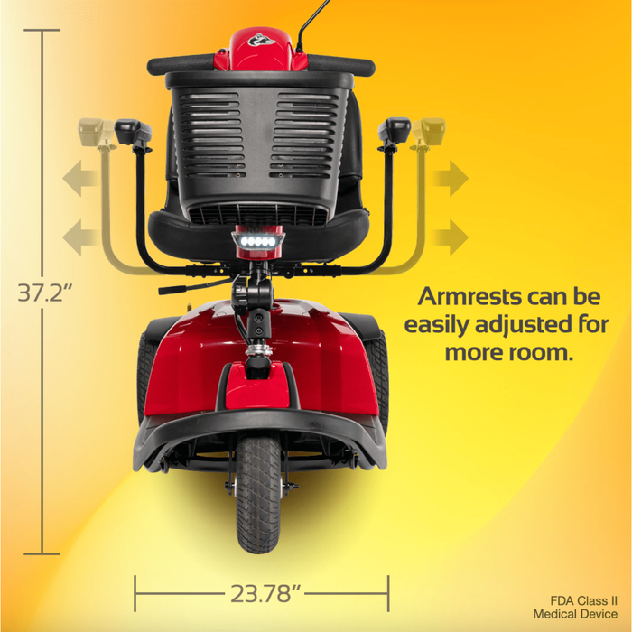 Rascal Conquest 3-Wheel Mobility Scooter by Mega Motion