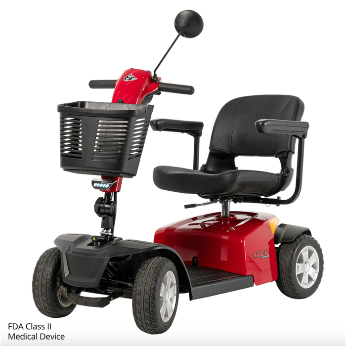 Rascal Conquest 4-Wheel Mobility Scooter by Mega Motion