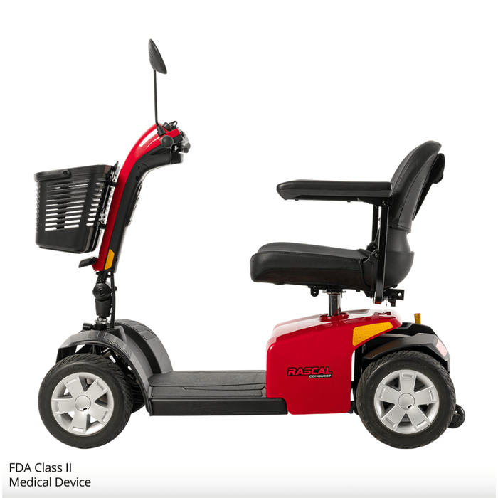 Rascal Conquest 4-Wheel Mobility Scooter by Mega Motion