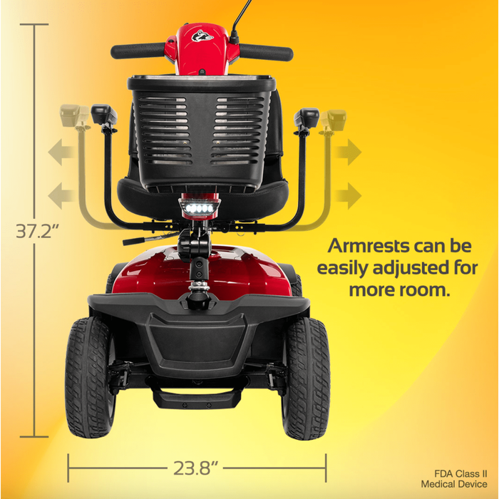 Rascal Conquest 4-Wheel Mobility Scooter by Mega Motion