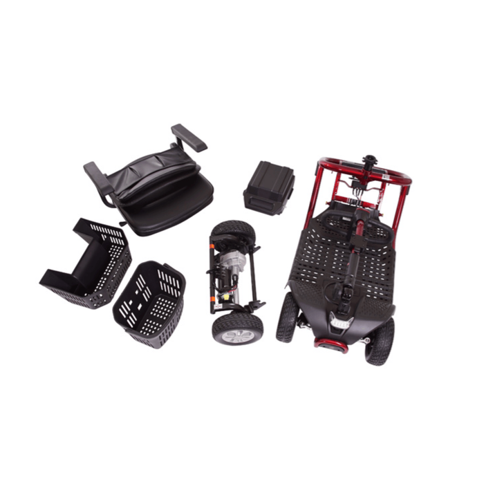 Golden LiteRider Lightweight 4-Wheel Mobility Scooter GL141 Mobility Scooters Golden Technologies