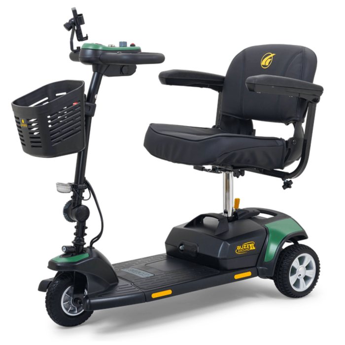 Golden Buzzaround XL 3-Wheel Mobility Scooter GB121-STD Mobility Scooters Golden Technologies Standard 12AH Battery Army Green (+$60)