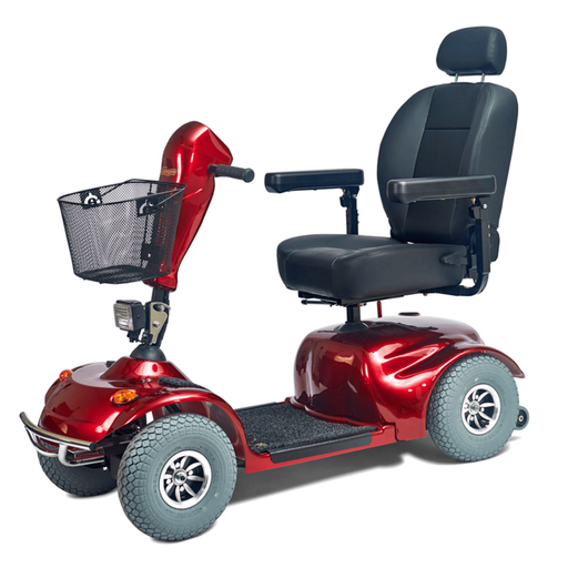 Golden Avenger Heavy Duty 4-Wheel Mobility Scooter GA541 Mobility Scooters Golden Technologies Red