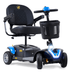 Golden Buzzaround EX 4-Wheel Mobility Scooter GB148 Mobility Scooters Golden Technologies Coastal Blue Standard 18" x 16"