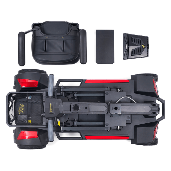 Golden Buzzaround CarryOn Lightweight Folding Scooter GB120 Mobility Scooters Golden Technologies