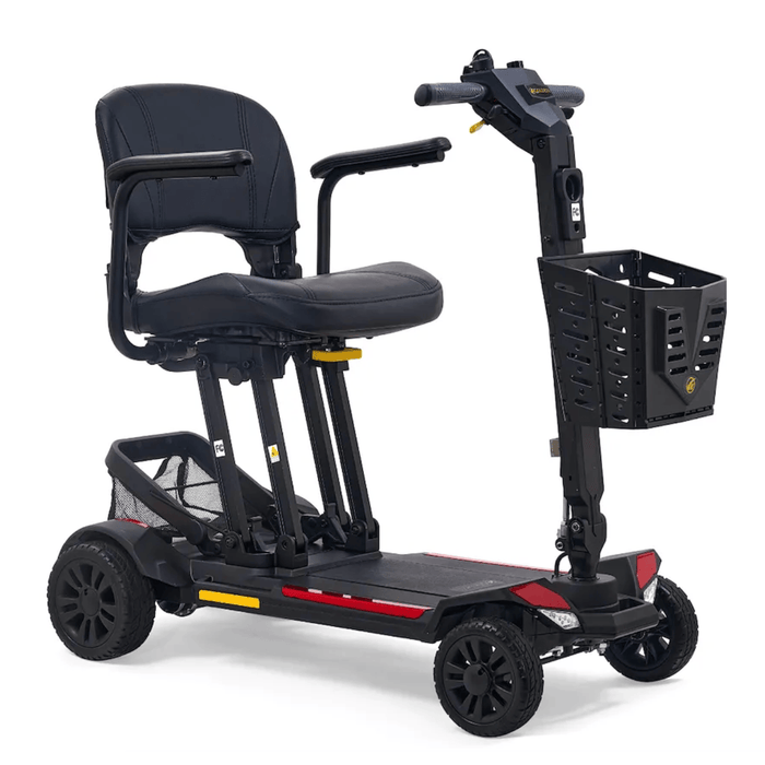 Golden Buzzaround CarryOn Lightweight Folding Scooter GB120 Mobility Scooters Golden Technologies Velvet Red