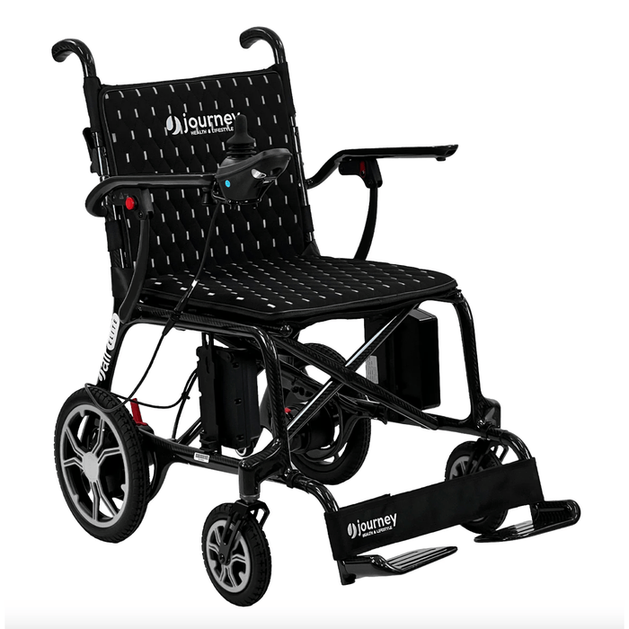 Journey Air Elite Lightweight Folding Power Chair by Journey Health Wheelchairs Journey Black