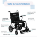 Journey Air Elite Lightweight Folding Power Chair by Journey Health Wheelchairs Journey