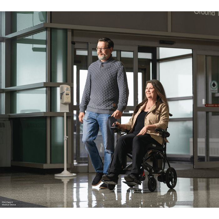 Pride Jazzy Carbon 27X Lightweight Folding Power Chair Power Chair Pride Mobility