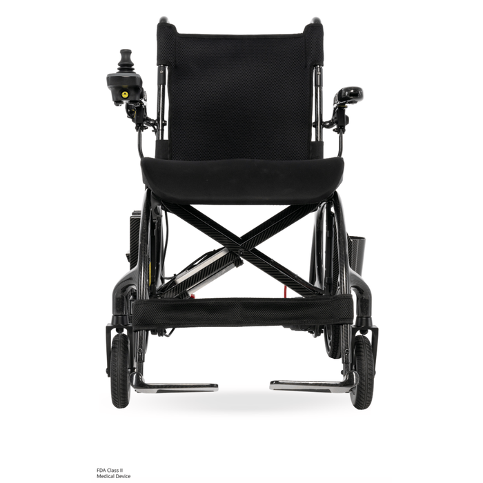 Pride Jazzy Carbon 27X Lightweight Folding Power Chair Power Chair Pride Mobility