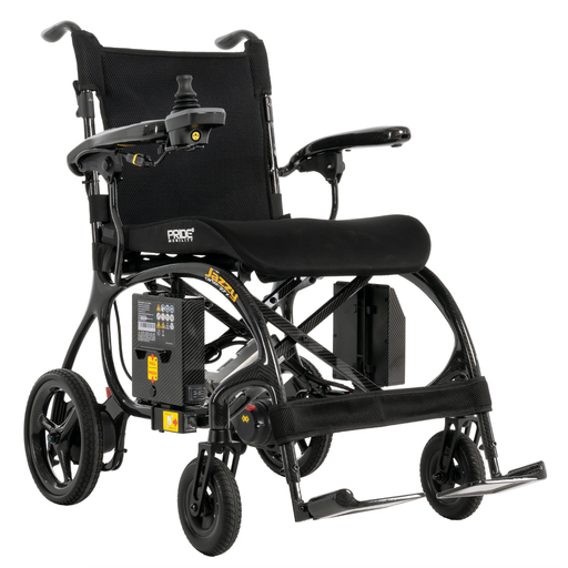 Pride Jazzy Carbon 27X Lightweight Folding Power Chair Power Chair Pride Mobility