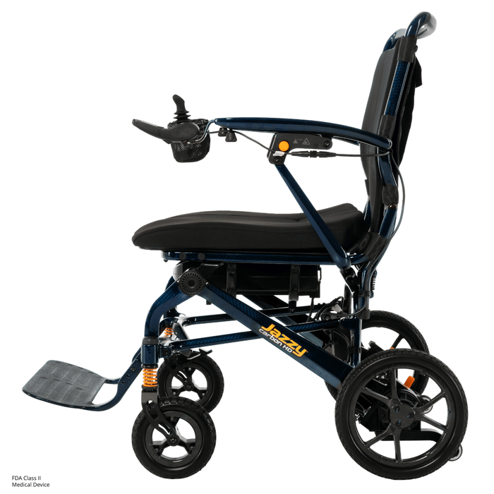 Pride Jazzy Carbon HD Heavy Duty Lightweight Power Chair Power Chair Pride Mobility