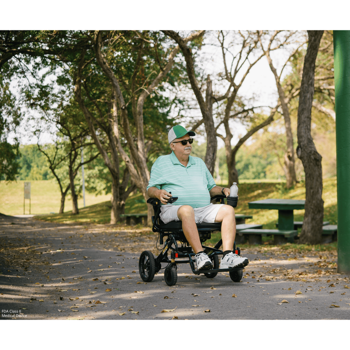 Pride Jazzy Carbon HD Heavy Duty Lightweight Power Chair Power Chair Pride Mobility