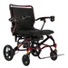 Pride Jazzy Carbon HD Heavy Duty Lightweight Power Chair Power Chair Pride Mobility Black Cherry