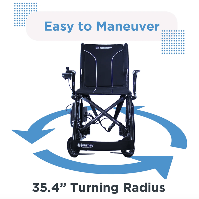 Journey Air Elite Max Heavy Duty Lightweight Power Chair Power Chair Journey