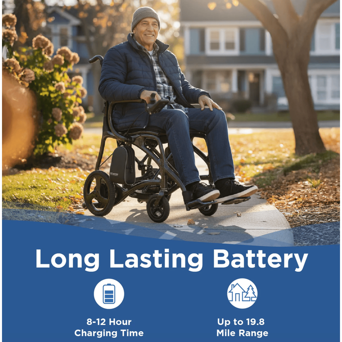 Journey Air Elite Max Heavy Duty Lightweight Power Chair Power Chair Journey