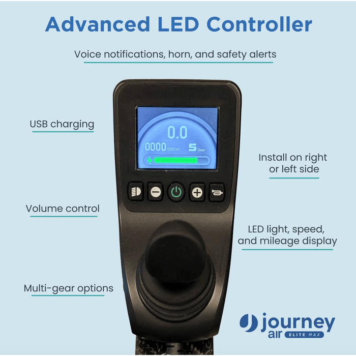 Journey Air Elite Max Heavy Duty Lightweight Power Chair Power Chair Journey